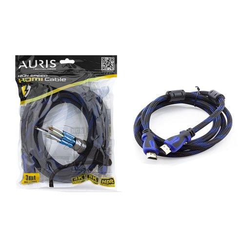 Auris HDM03 HDMi Kablo 3 Metre