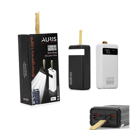 Auris T160 52.000 mAh LCD+Fener Power Bank