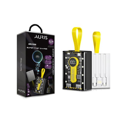 Auris Y698 10.000 mAh Super Fast Power Bank